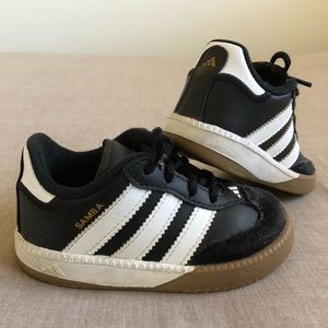 Adidas Samba Leather Toddler Shoes